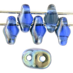 SuperDuo 5 x 2mm (loose) : Sapphire - Celsian