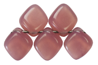 Rhomboid 12mm (loose) : Milky Pink
