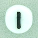 Letter Beads (White) 6mm (loose) : Letter I