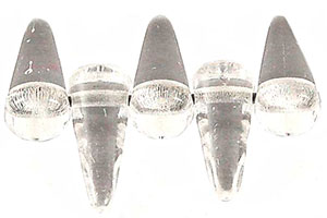 Spikes 4/10mm (loose) : Crystal