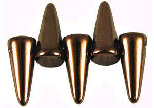 Spikes 4/10mm (loose) : Dk Bronze