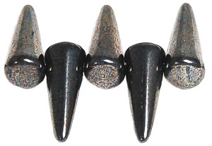 Spikes 5/13mm (loose) : Hematite