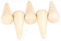 Spikes 5/13mm (loose) : Luster - Opaque Champagne