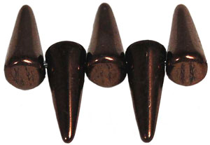 Spikes 5/13mm (loose) : Dk Bronze