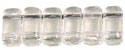 CzechMates Bricks 3/6mm (loose) : Crystal