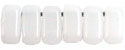 CzechMates Bricks 3/6mm (loose) : Alabaster