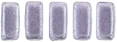 CzechMates Bricks 6 x 3mm (loose) : ColorTrends: Saturated Metallic Ballet Slipper