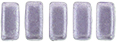 CzechMates Bricks 3/6mm (loose) : ColorTrends: Saturated Metallic Ballet Slipper