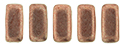 CzechMates Bricks 6 x 3mm (loose) : ColorTrends: Saturated Metallic Butterum