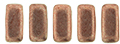 CzechMates Bricks 3/6mm (loose) : ColorTrends: Saturated Metallic Butterum
