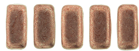 CzechMates Bricks 6 x 3mm (loose) : ColorTrends: Saturated Metallic Butterum