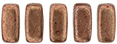 CzechMates Bricks 6 x 3mm (loose) : ColorTrends: Saturated Metallic Autumn Maple