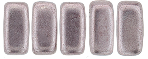 CzechMates Bricks 6 x 3mm (loose) : ColorTrends: Saturated Metallic Almost Mauve