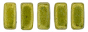 CzechMates Bricks 6 x 3mm (loose) : ColorTrends: Saturated Metallic Meadowlark