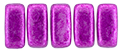 CzechMates Bricks 6 x 3mm (loose) : ColorTrends: Saturated Metallic Spring Crocus