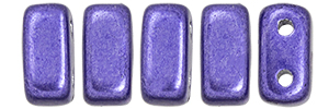 CzechMates Bricks 6 x 3mm (loose)  : ColorTrends: Saturated Metallic Ultra Violet