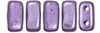 CzechMates Bricks 6 x 3mm (loose)  : ColorTrends: Saturated Metallic Crocus Petal