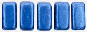 CzechMates Bricks 6 x 3mm (loose) : ColorTrends: Saturated Metallic Bluestone