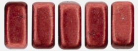 CzechMates Bricks 6 x 3mm (loose) : ColorTrends: Saturated Metallic Merlot