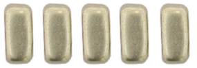 CzechMates Bricks 6 x 3mm (loose) : ColorTrends: Sueded Gold Cloud Dream