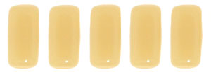 CzechMates Bricks 6 x 3mm (loose) : Opaque Lt Beige