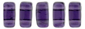 CzechMates Bricks 6 x 3mm (loose) : Tanzanite