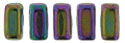 CzechMates Bricks 6 x 3mm (loose) : Iris - Purple