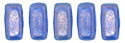 CzechMates Bricks 6 x 3mm (loose) : Halo - Ultramarine