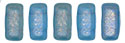 CzechMates Bricks 3/6mm (loose) : Halo - Azurite
