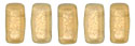 CzechMates Bricks 3/6mm (loose) : Halo - Linen