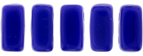 CzechMates Bricks 6 x 3mm (loose) : Opaque Blue