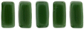 CzechMates Bricks 6 x 3mm (loose) : Green