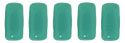 CzechMates Bricks 6 x 3mm (loose) : Persian Turquoise