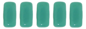 CzechMates Bricks 6 x 3mm (loose) : Persian Turquoise