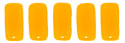 CzechMates Bricks 3/6mm (loose) : Sunflower Yellow
