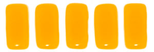 CzechMates Bricks 6 x 3mm (loose) : Sunflower Yellow