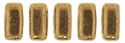 CzechMates Bricks 6 x 3mm (loose) : Bronze