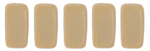 CzechMates Bricks 6 x 3mm (loose) : Matte - French Beige