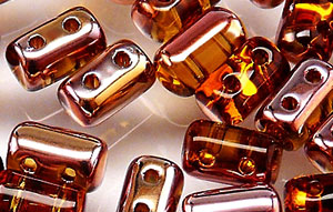 Rulla 3x5mm (loose) : Copper - Topaz
