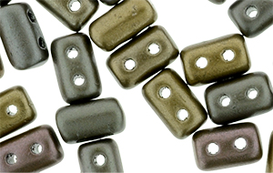 Rulla 3x5mm (loose) : Matte - Metallic Leather