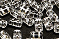 Rulla 3x5mm (loose) : Crystal - Silver-Lined