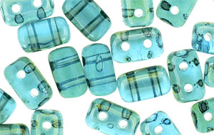 Rulla 3x5mm (loose) : Twilight - Aquamarine