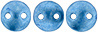 CzechMates Lentil 6mm (loose) : ColorTrends: Saturated Metallic Little Boy Blue