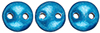 CzechMates Lentil 6mm (loose) : ColorTrends: Saturated Metallic Nebulas Blue