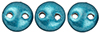 CzechMates Lentil 6mm (loose) : ColorTrends: Saturated Metallic Quetzal Green