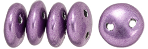 CzechMates Lentil 6mm (loose) : ColorTrends: Saturated Metallic Grapeade