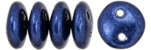 CzechMates Lentil 6mm (loose) : ColorTrends: Saturated Metallic Evening Blue