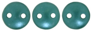 CzechMates Lentil 6mm (loose) : Pearl Coat - Teal