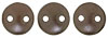 CzechMates Lentil 6mm (loose) : Pearl Coat - Bistre