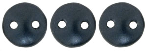 CzechMates Lentil 6mm (loose) : Pearl Coat - Charcoal